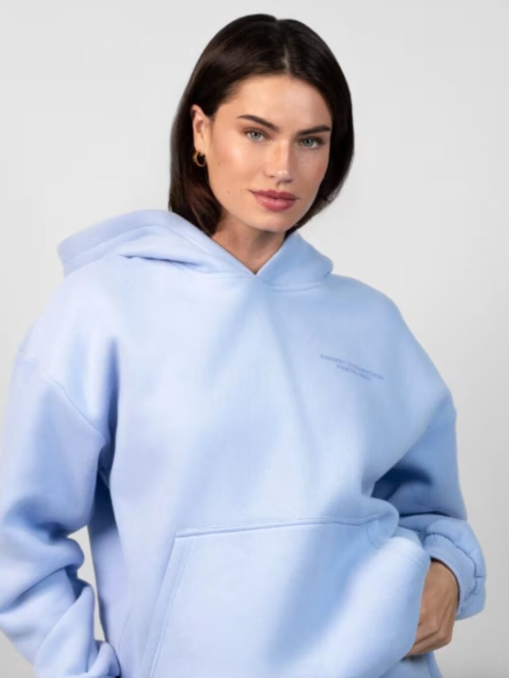 Comfrt Pastel Edit Hoodie Periwinkle Oversized Small NWT